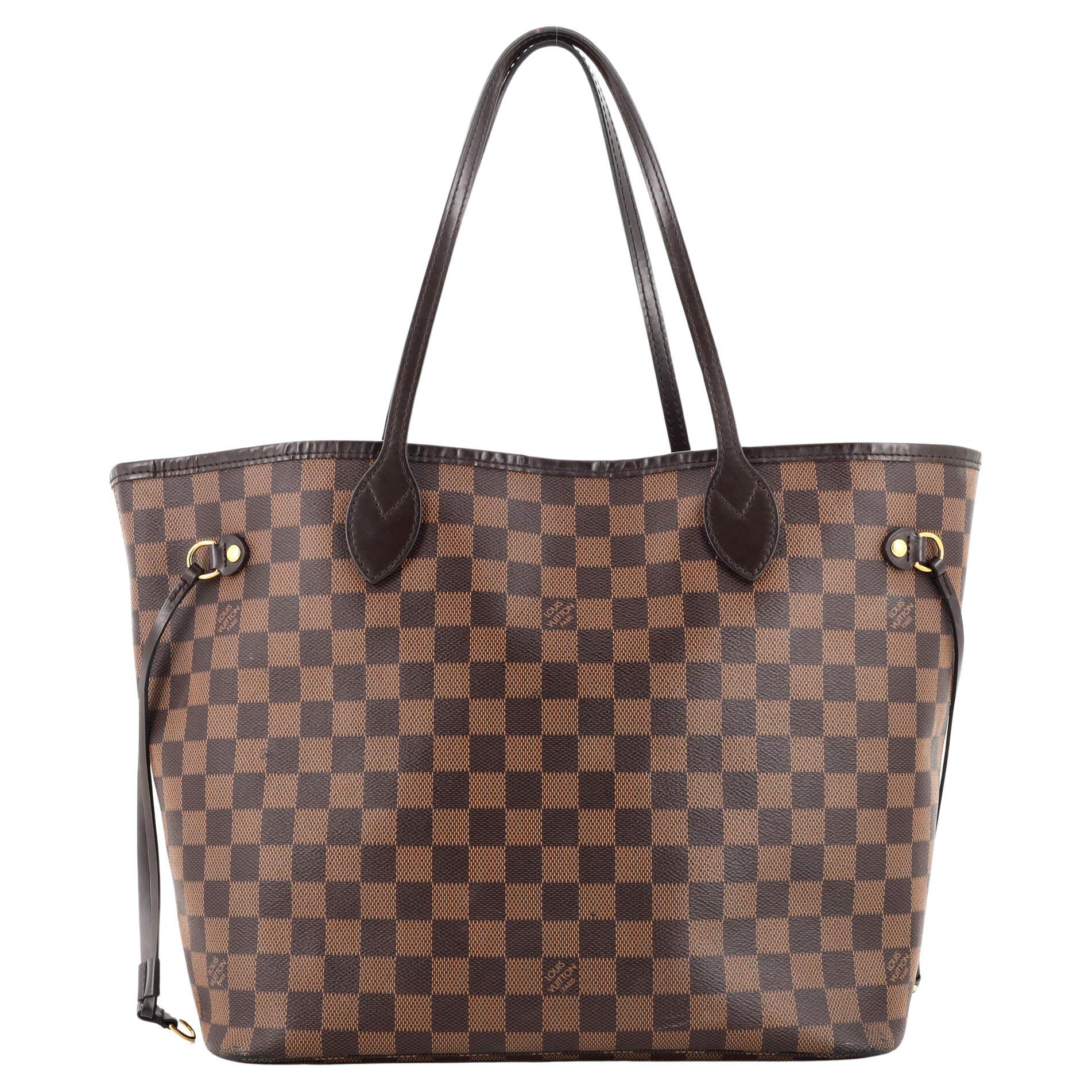 Louis Vuitton Neverfull NM Tote Damier MM For Sale