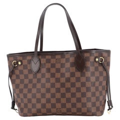 Used Louis Vuitton Neverfull NM Tote Damier PM