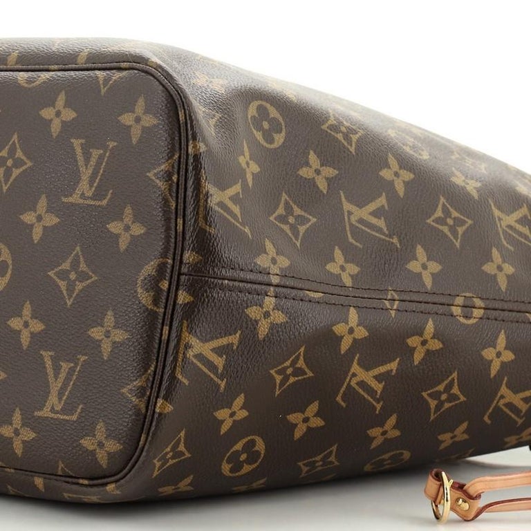 Louis Vuitton Limited Edition Light Pink Monogram Canvas V Neverfull Mm Nm