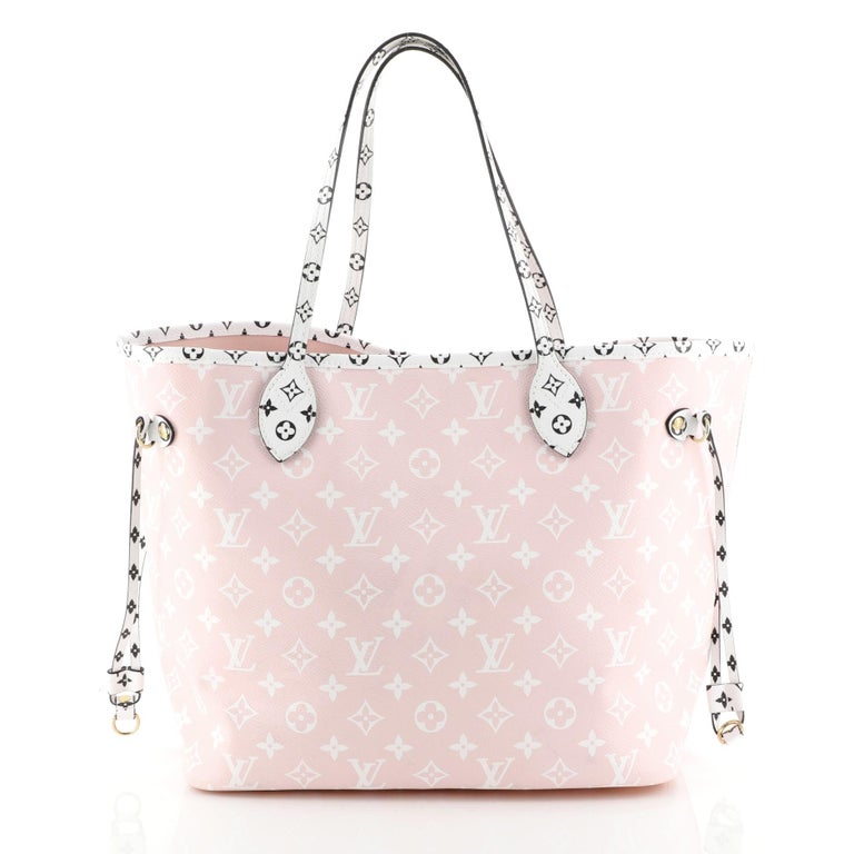 Louis Vuitton Neverfull Mm Pink - 14 For Sale on 1stDibs