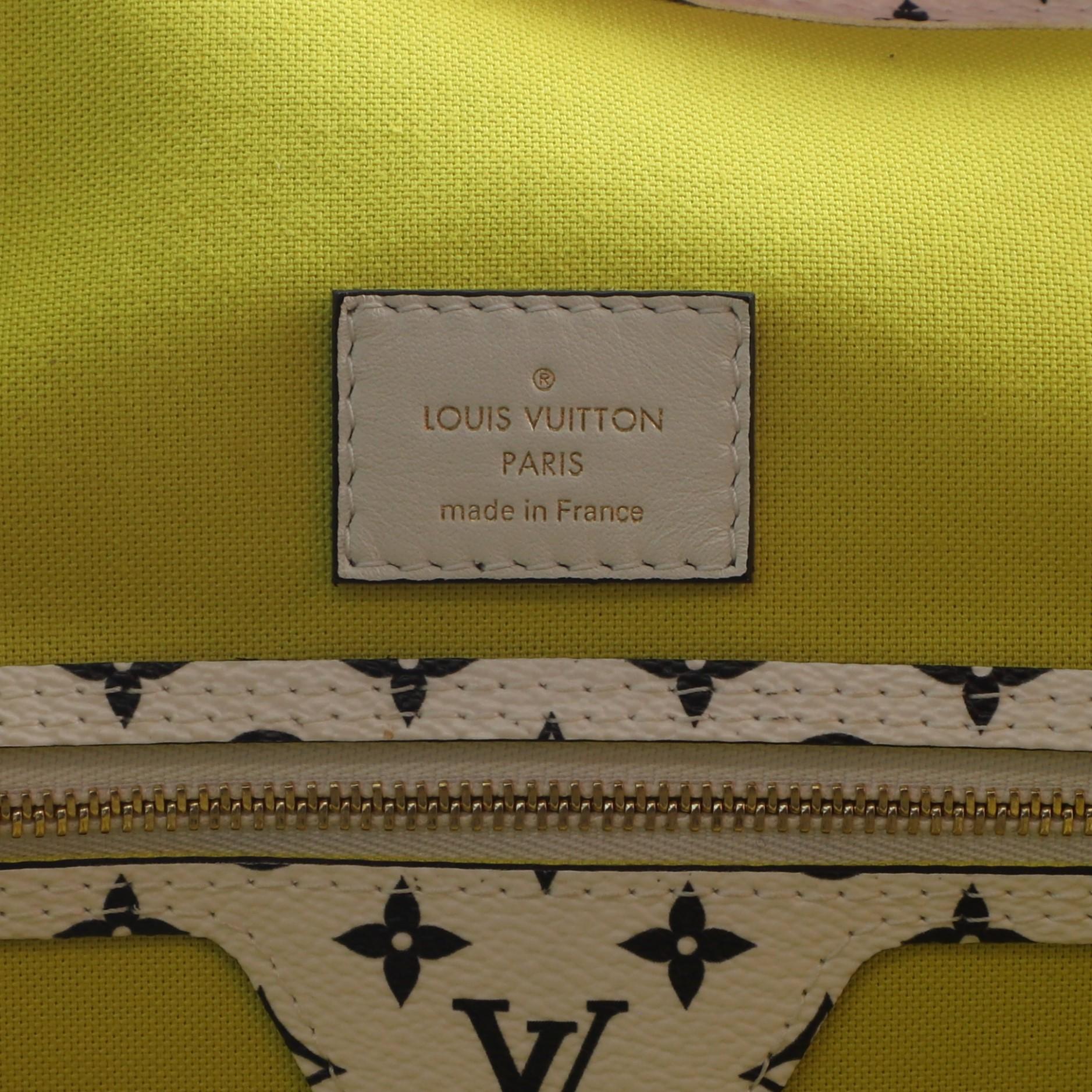 Louis Vuitton Neverfull NM Tote Limited Edition Colored Monogram Giant MM 2