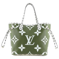 Louis Vuitton Neverfull NM Tote Limited Edition Colored Monogram Giant MM