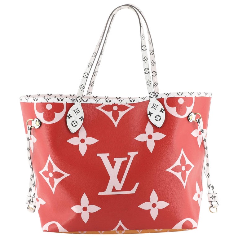 Louis Vuitton Neverfull NM Tote Limited Edition Colored Monogram Giant ...