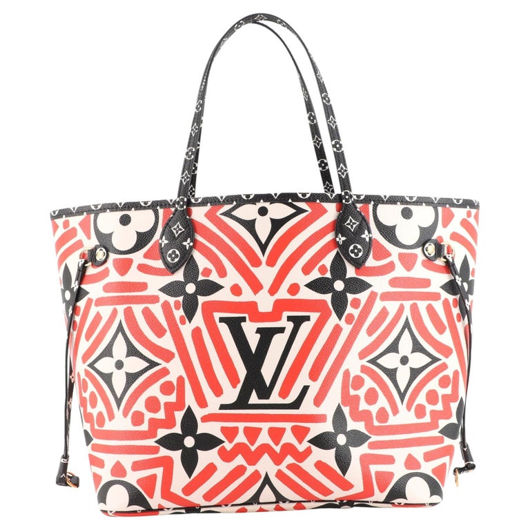 Louis Vuitton Neverfull MM Multi-Color Limited Crafty Monogram Canvas  Handbag