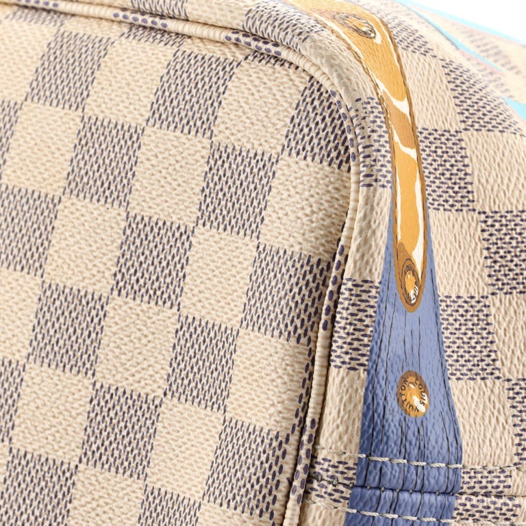 Louis Vuitton Neverfull NM Tote Limited Edition Damier Summer Trunks MM at  1stDibs