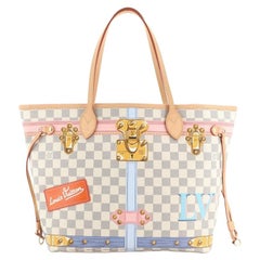 Louis Vuitton Neverfull NM Tote Limited Edition Damier Summer Trunks MM