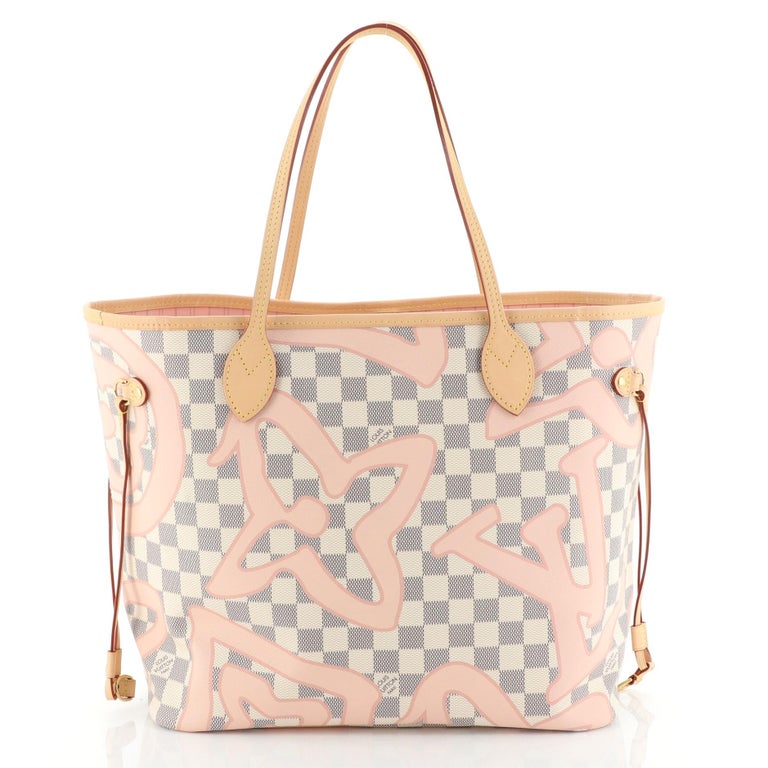Louis Vuitton Neverfull NM Tote Limited Edition Damier Tahitienne MM For Sale at 1stdibs