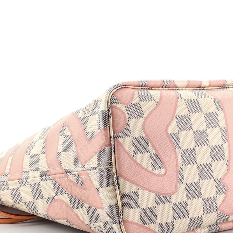 Louis Vuitton Neverfull NM Tote Limited Edition Damier Tahitienne MM In Good Condition In NY, NY