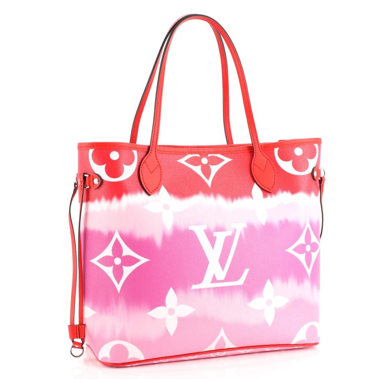 Louis Vuitton Neverfull NM Tote Limited Edition Escale Monogram Giant MM at  1stDibs  lv monogram neverfull pink interior, louis vuitton neverfull  light pink interior, lv neverfull interior