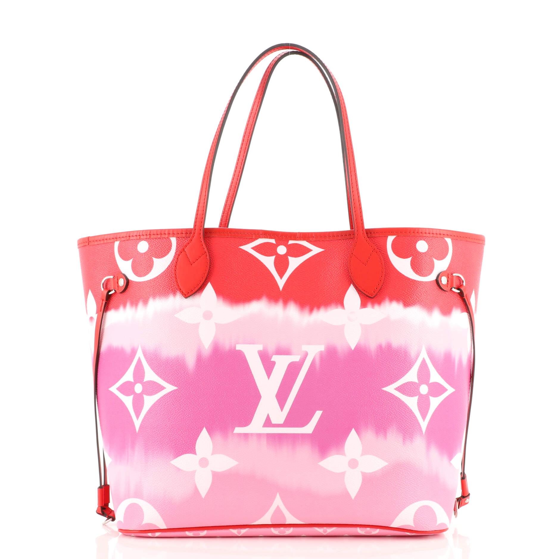 Louis Vuitton Neverfull NM Tote Limited Edition Escale Monogram Giant MM In Good Condition In NY, NY