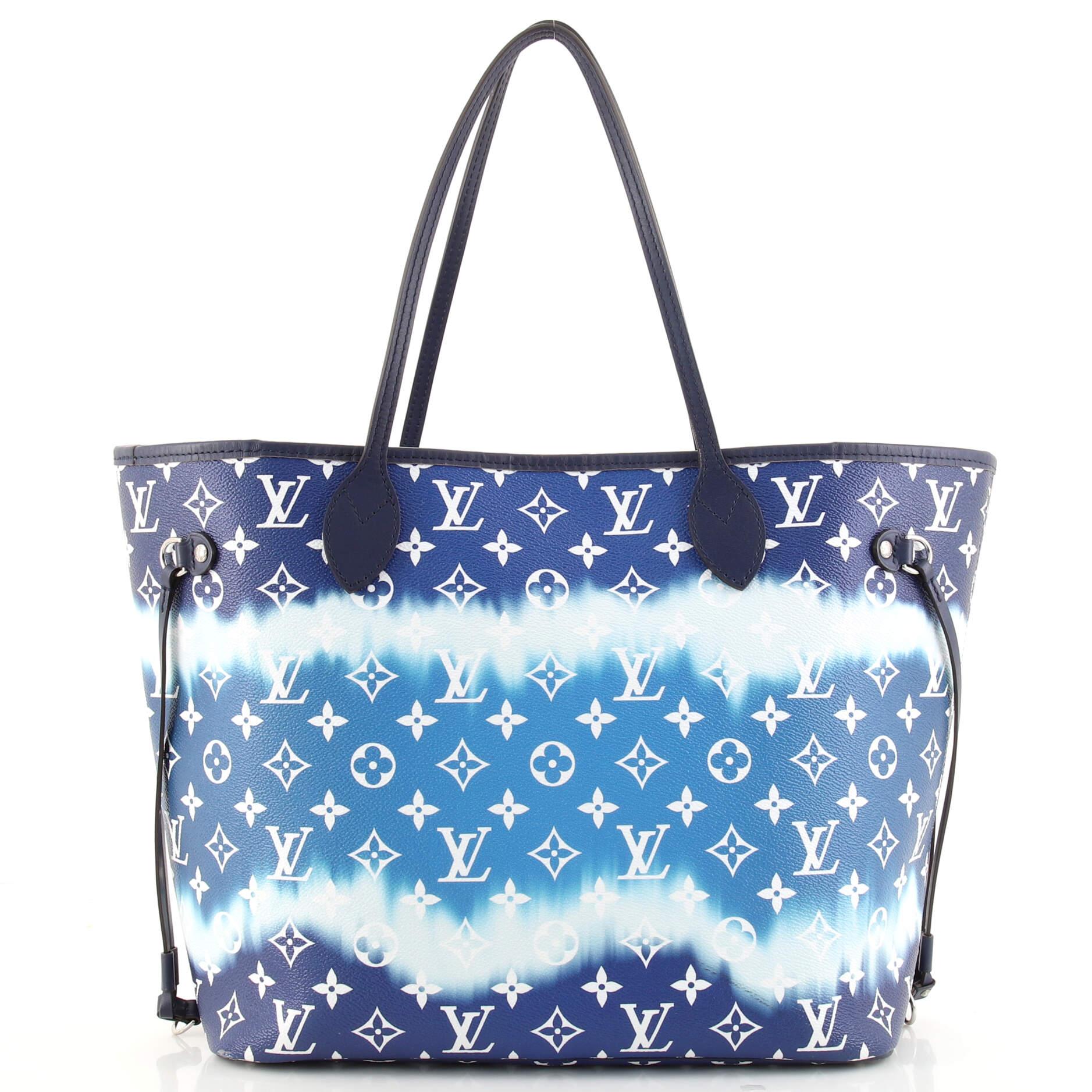 Women's or Men's Louis Vuitton Neverfull NM Tote Limited Edition Escale Monogram Giant MM