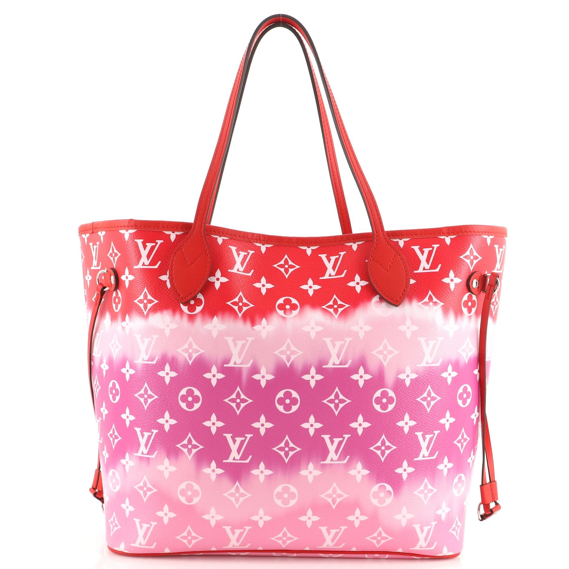 Women's or Men's Louis Vuitton Neverfull NM Tote Limited Edition Escale Monogram Giant MM