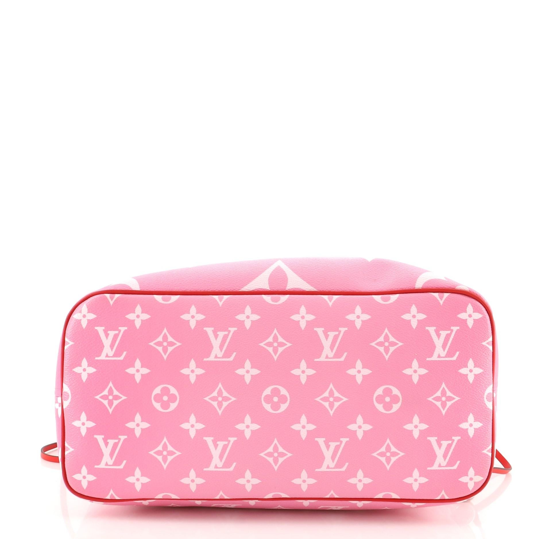 Louis Vuitton Neverfull NM Tote Limited Edition Escale Monogram Giant MM 1
