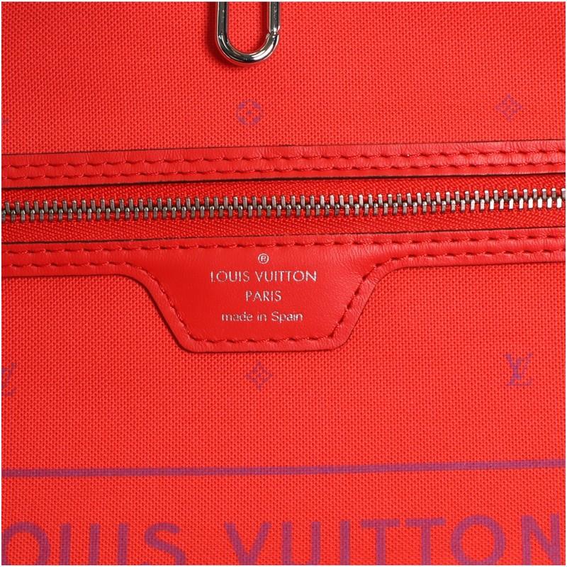 Louis Vuitton Neverfull NM Tote Limited Edition Escale Monogram Giant MM In Good Condition In NY, NY