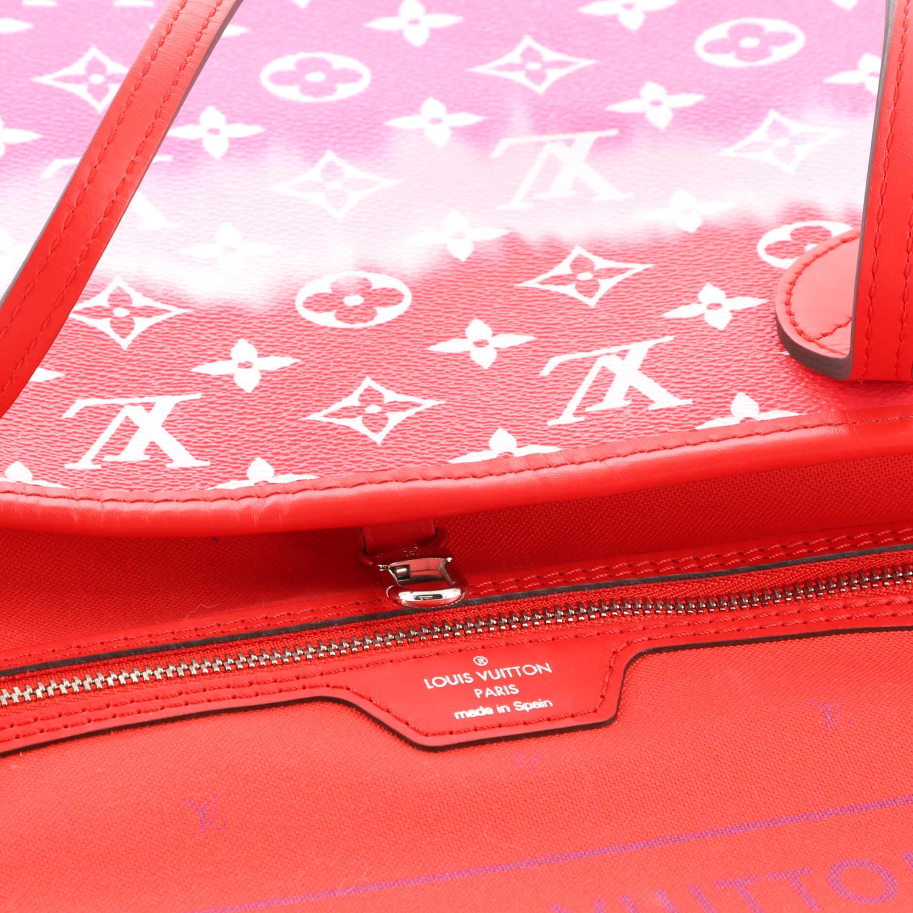 Louis Vuitton Neverfull NM Tote Limited Edition Escale Monogram Giant MM 2