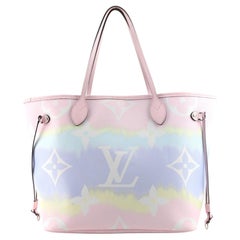 Louis Vuitton On The Go Blue Escale Bag at 1stDibs