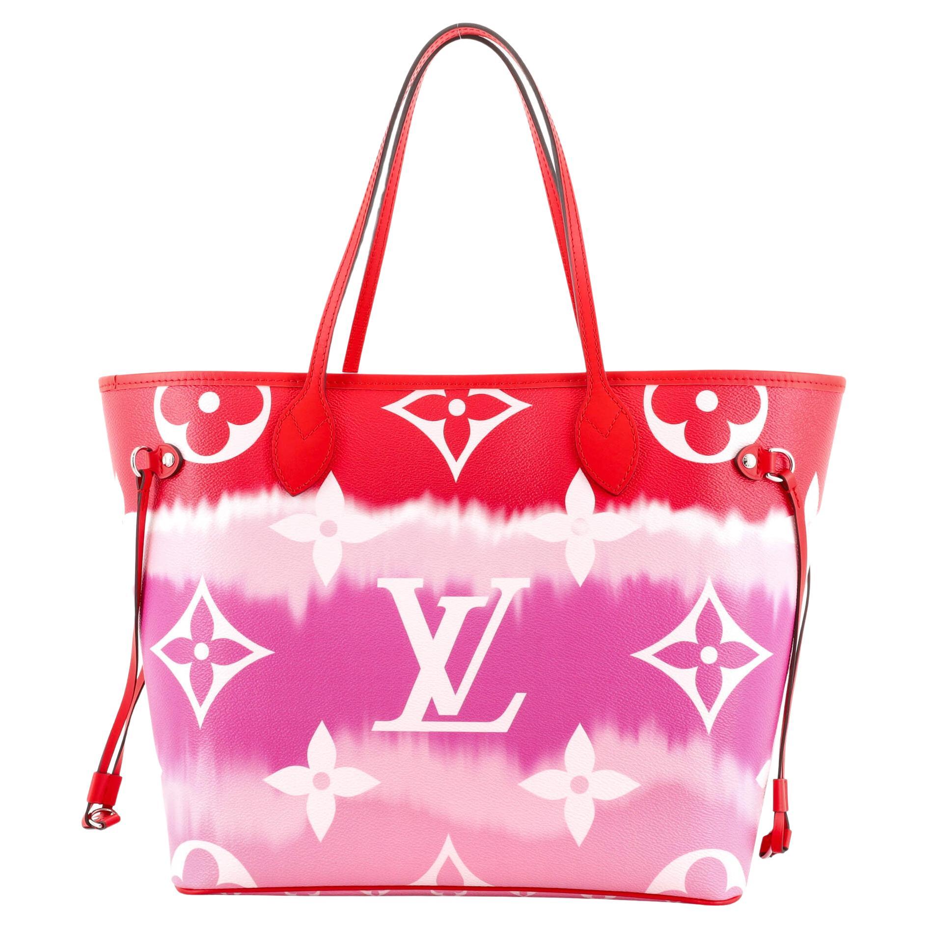 Louis Vuitton Neverfull NM Tote Limited Edition Escale Monogram Giant MM  For Sale at 1stDibs