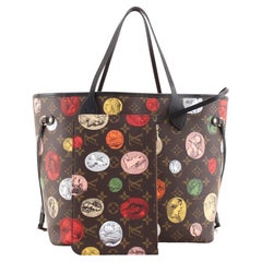 Louis Vuitton Neverfull NM Tote Limited Edition Fornasetti Cameo Monogram Canvas