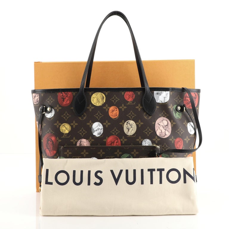 Louis Vuitton Neverfull NM Tote Limited Edition Fornasetti Cameo