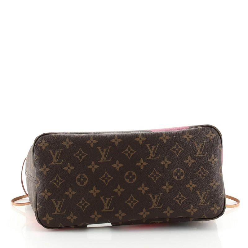 Louis Vuitton Neverfull NM Tote Limited Edition Game On Monogram Canvas M In Good Condition In NY, NY