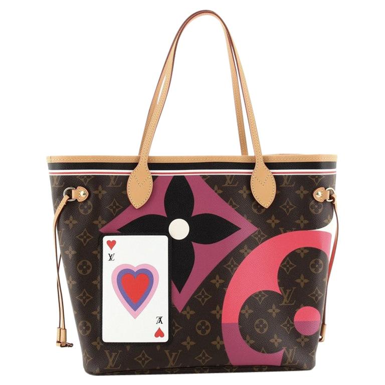 Louis Vuitton Neverfull NM Tote Limited Edition Game On Monogram Canvas M