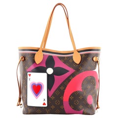Louis Vuitton Neverfull NM Tote Limited Edition Game On Monogram Canvas MM