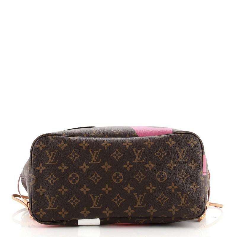 Women's or Men's Louis Vuitton Neverfull NM Tote Limited Edition Game On Monogram MM