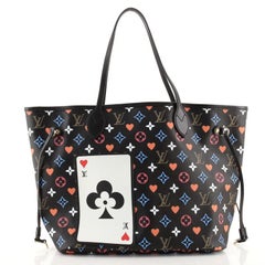 Louis Vuitton Neverfull NM Tote Limited Edition Game On Multicolor 