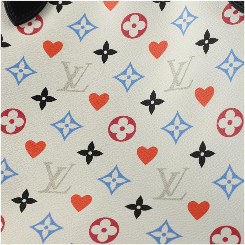 Louis Vuitton Neverfull NM Tote Limited Edition Game On Multicolor Monogram MM 1