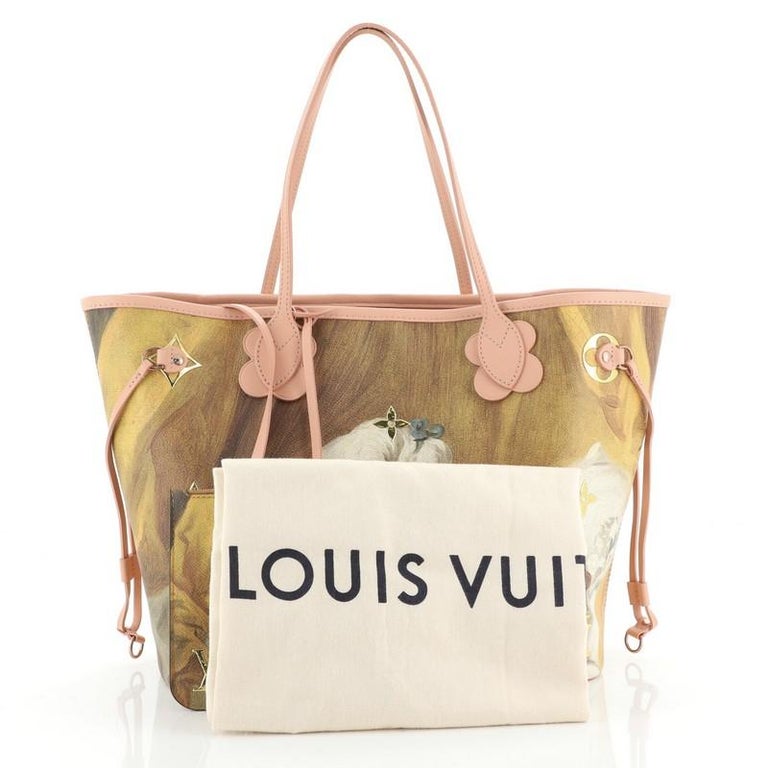 Louis Vuitton Neverfull NM Tote Limited Edition Jeff Koons