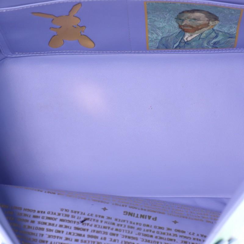 Louis Vuitton  Neverfull NM Tote Limited Edition Jeff Koons Van Gogh Print 1