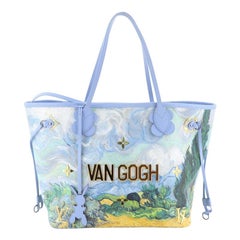 Louis Vuitton  Neverfull NM Tote Limited Edition Jeff Koons Van Gogh Print