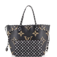 Louis Vuitton Neverfull NM Tote Limited Edition Dschungel Monogramm Giant MM