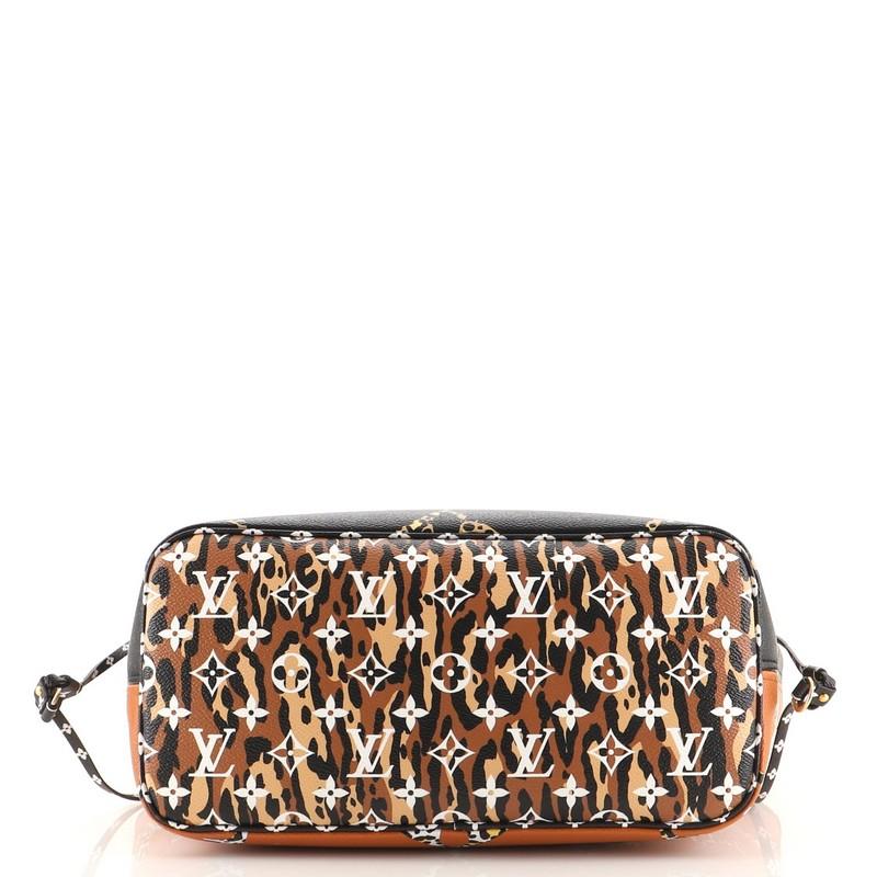 Women's or Men's Louis Vuitton Neverfull NM Tote Limited Edition Jungle Monogram Giant MM