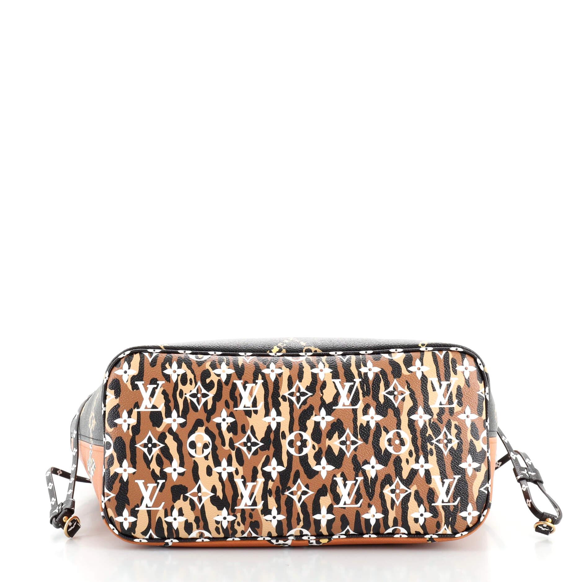 Women's or Men's Louis Vuitton Neverfull NM Tote Limited Edition Jungle Monogram Giant MM