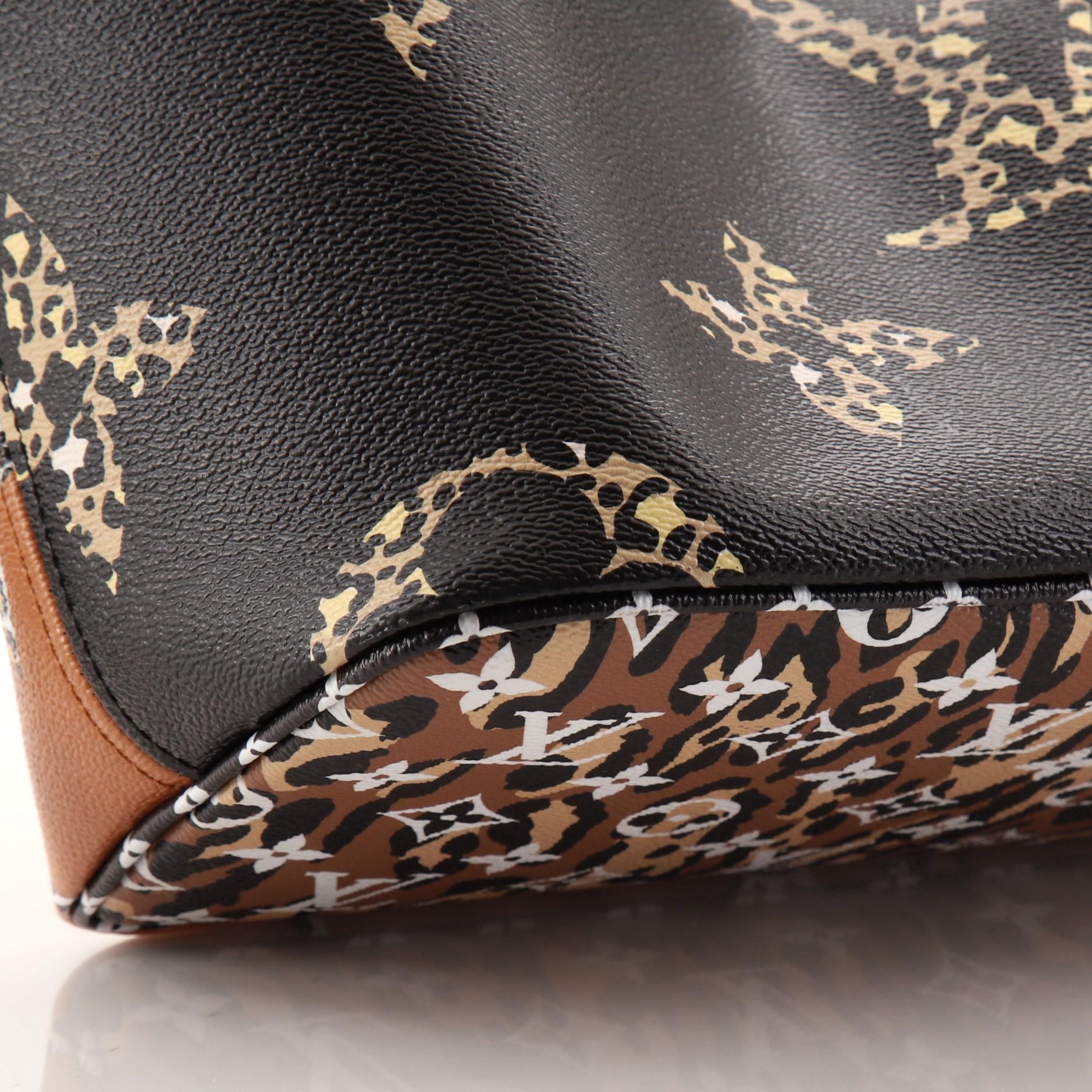 Louis Vuitton Neverfull NM Tote Limited Edition Jungle Monogram Giant MM 2