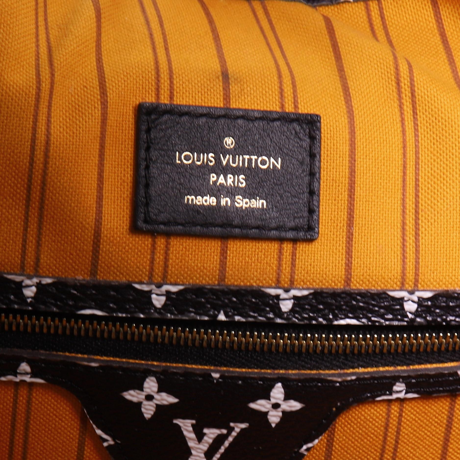Louis Vuitton Neverfull NM Tote Limited Edition Jungle Monogram Giant MM 4