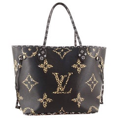 Louis Vuitton Neverfull NM Tote Limited Edition Jungle Monogram Giant MM