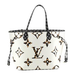 Louis Vuitton Neverfull NM Tote Limited Edition Jungle Monogram Giant MM 