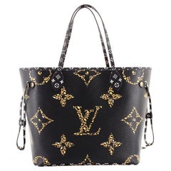 Louis Vuitton Neverfull NM Tote Limited Edition Jungle Monogram Giant MM