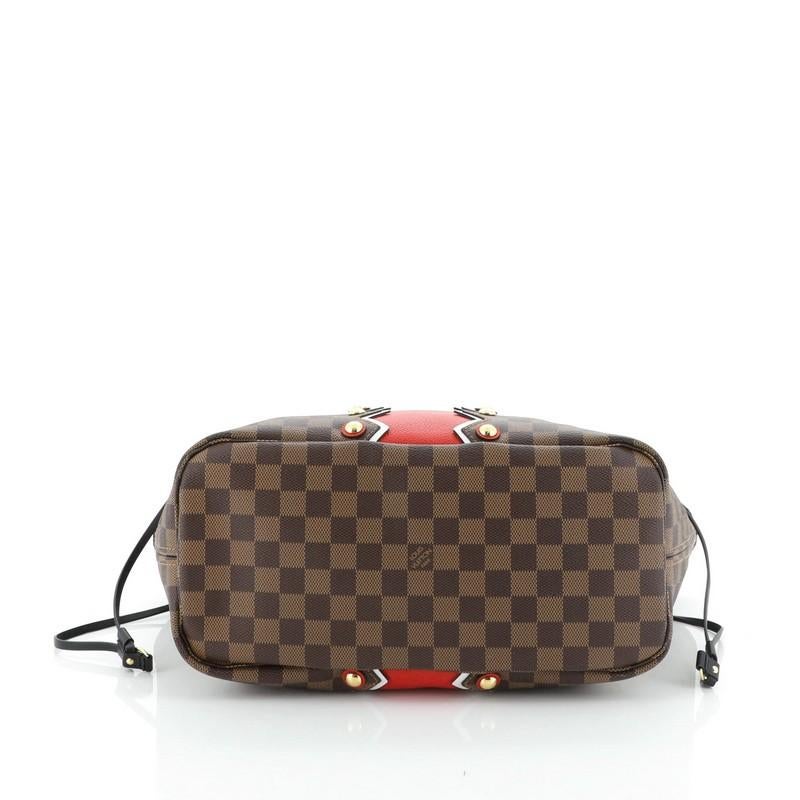 Louis Vuitton Neverfull NM Tote Limited Edition Karokoram Damier MM In Good Condition In NY, NY