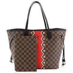 Louis Vuitton Neverfull NM Tote Limited Edition Karokoram Damier MM