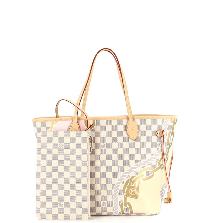 Louis Vuitton Neverfull NM Tote Limited Edition Nautical Damier MM