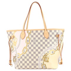 Louis Vuitton Neverfull NM Tote Limited Edition Nautical Damier MM
