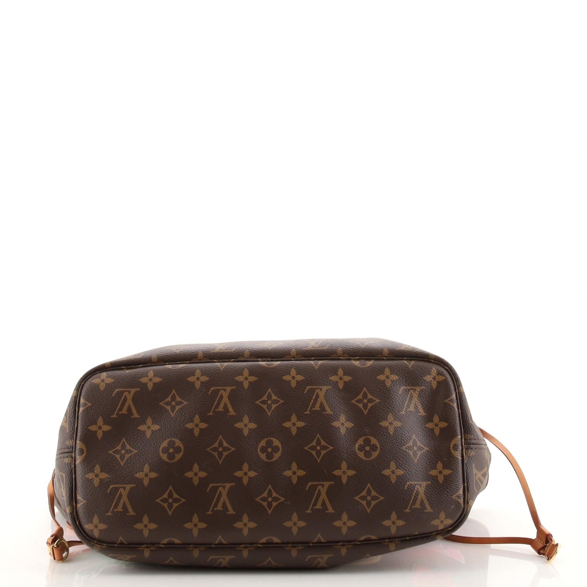 Louis Vuitton Neverfull NM Tragetasche Limited Edition Patches Monogramm Segeltuch MM im Zustand „Gut“ in NY, NY