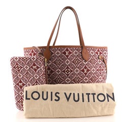 Louis Vuitton Neverfull NM Tote Limited Edition Since 1854 Monogram Jacqu