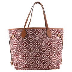 Louis Vuitton Rare Limited Red Bordeaux Since 1854 Neverfull MM