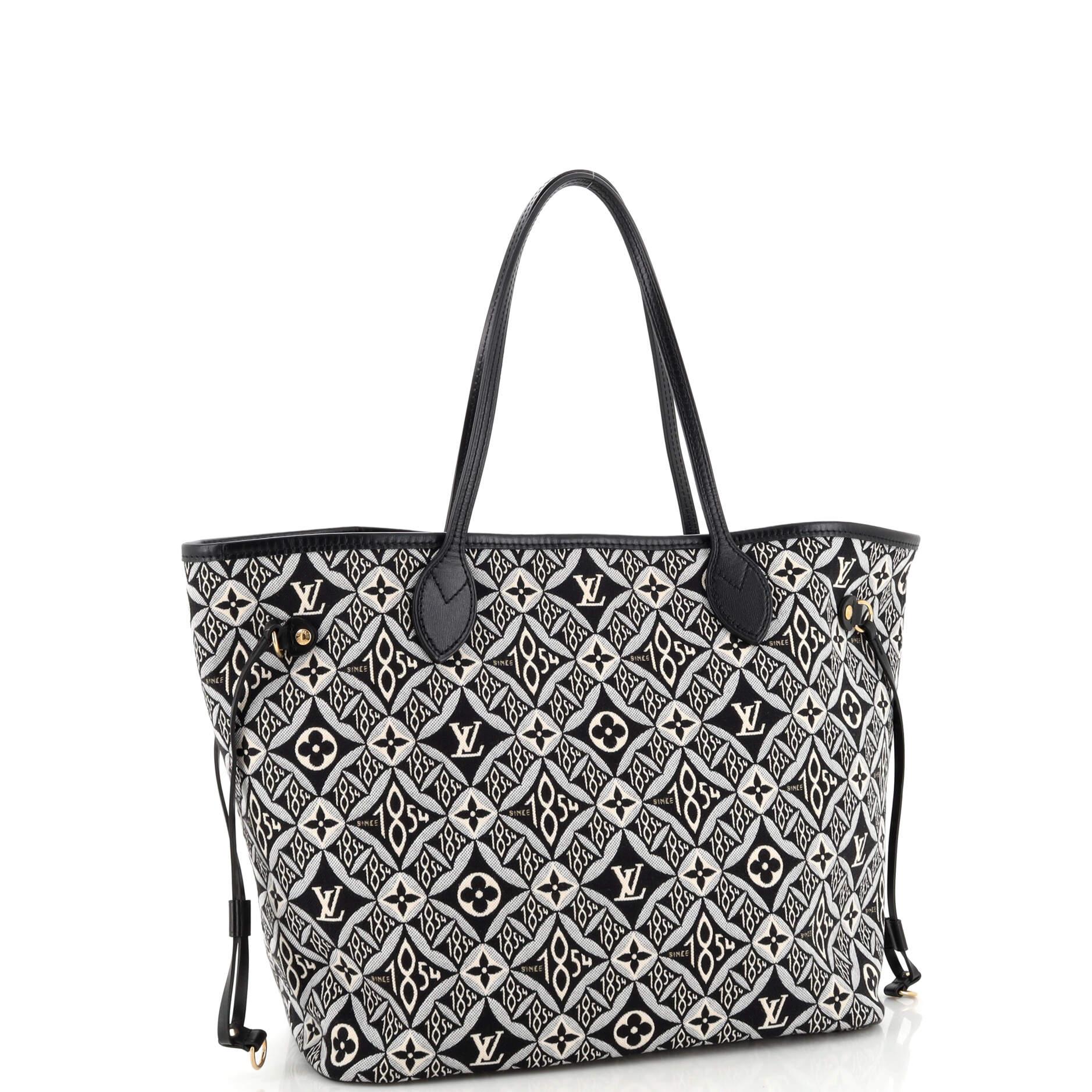 Louis Vuitton Neverfull NM Tote Limited Edition Since 1854 Monogram Jacquard MM In Good Condition In NY, NY