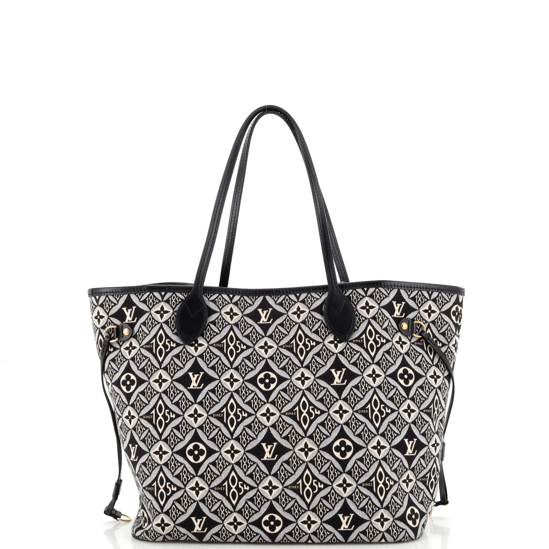 Women's Louis Vuitton Neverfull NM Tote Limited Edition Since 1854 Monogram Jacquard MM