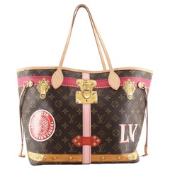 Louis Vuitton Neverfull NM Tote Limited Edition Summer Trunks Monogram Ca